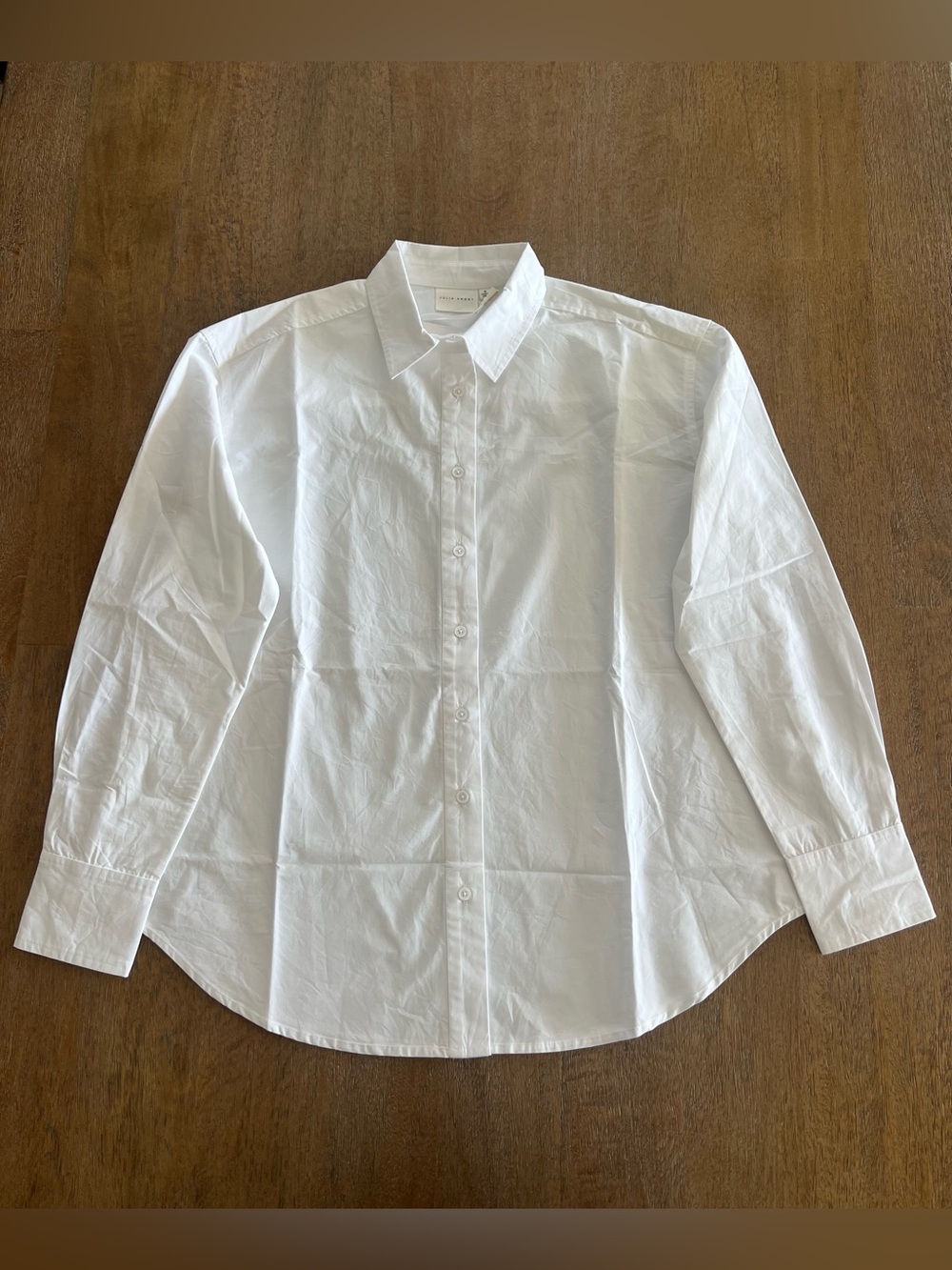 Julia Amory Carolyn Shirt Blanc size Small - Picture 2 of 4